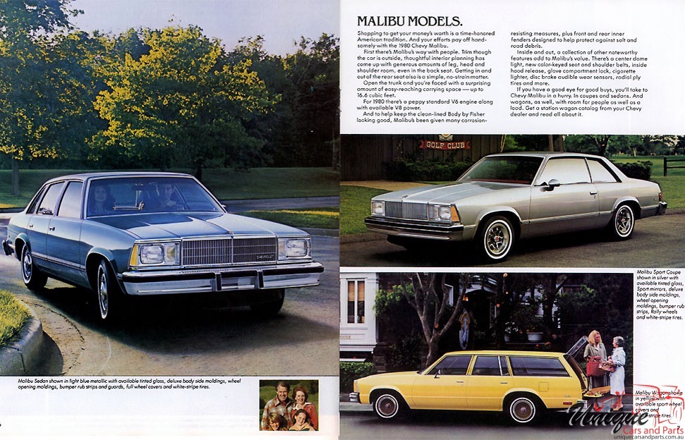 1980 Chevrolet Malibu Brochure Page 4